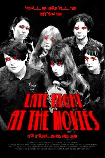 Late Night At The Movies Poster