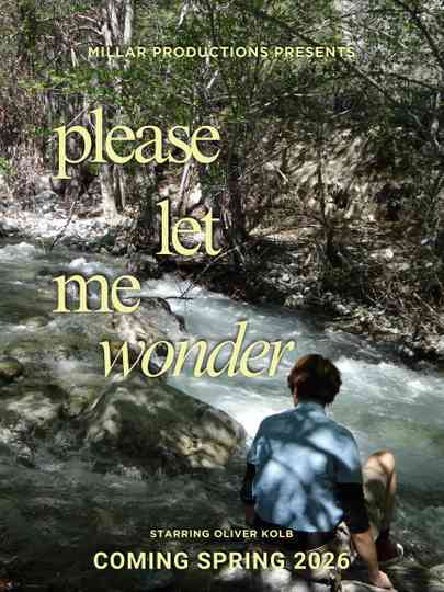 Please Let Me Wonder Poster