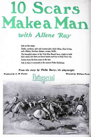 Ten Scars Make a Man Poster