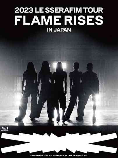 2023 LE SSERAFIM TOUR 'FLAME RISES' IN JAPAN (Day 2) Poster
