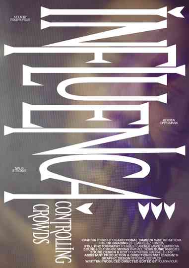 Influenca: Controlling Crowds Poster