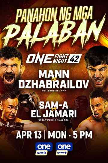 ONE Fight Night 42: Mann vs. Dzhabrailov Poster