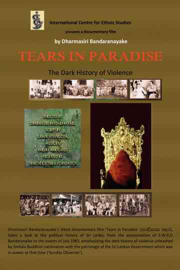 Tears In Paradise Poster