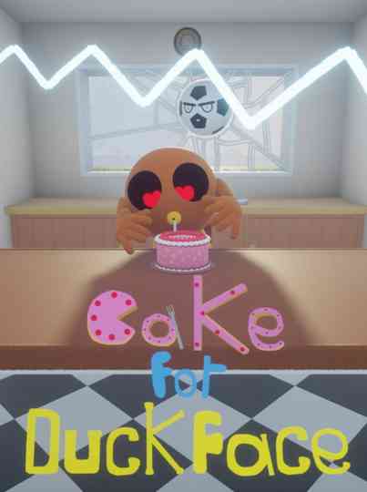 Cake For Duck Face Poster