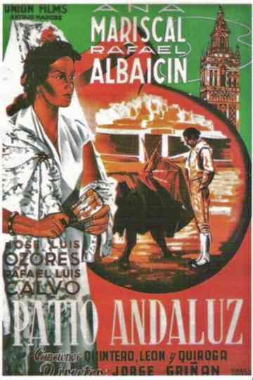 Patio andaluz Poster