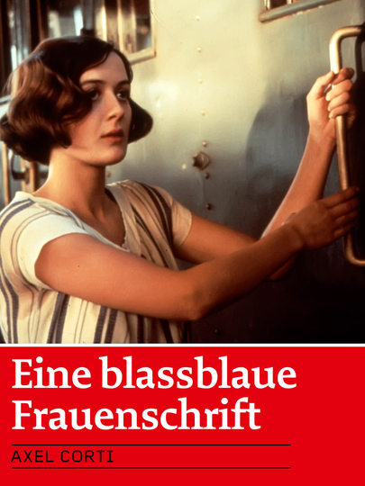 Eine blassblaue Frauenschrift Poster