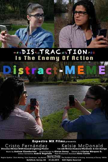 Distract-MEME Poster