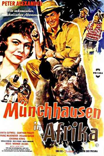 Münchhausen in Afrika Poster