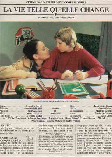 La vie telle qu'elle change Poster