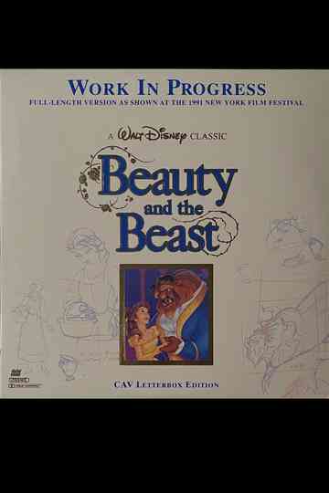 Beauty and the Beast Work In Progress Poster