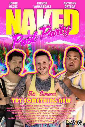 Naked Pool Party Poster