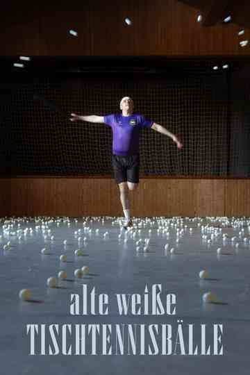 Old White Table Tennis Balls Poster