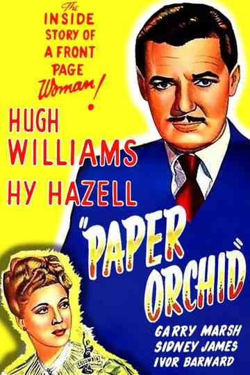 Paper Orchid Poster