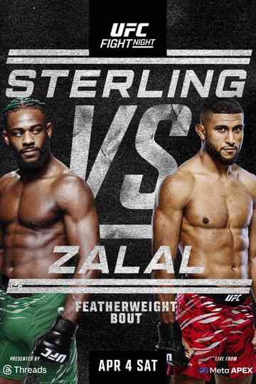 UFC Fight Night 274: Sterling vs. Zalal Poster