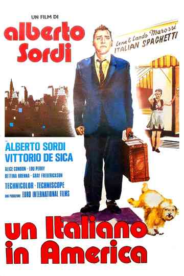 An Italian in America poster