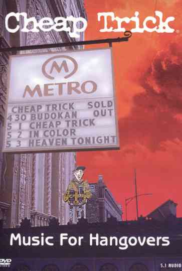 Cheap Trick Music For Hangovers Poster