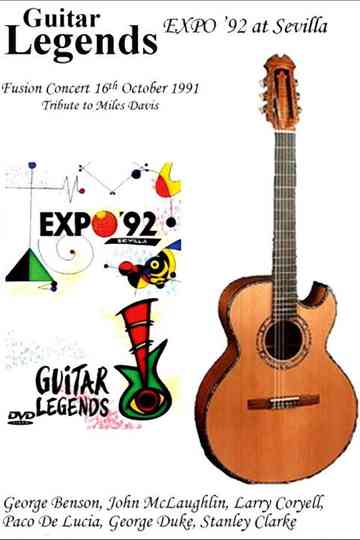Guitar Legends EXPO 92 at Sevilla  The Fusion Night Poster