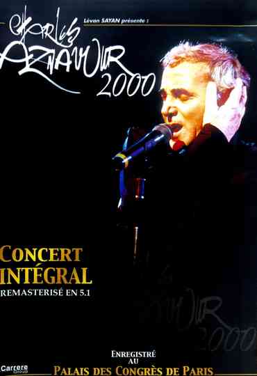 Charles Aznavour  - Live au Palais des Congrès poster