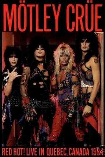 Mötley Crüe | Quebec City 1984 Poster