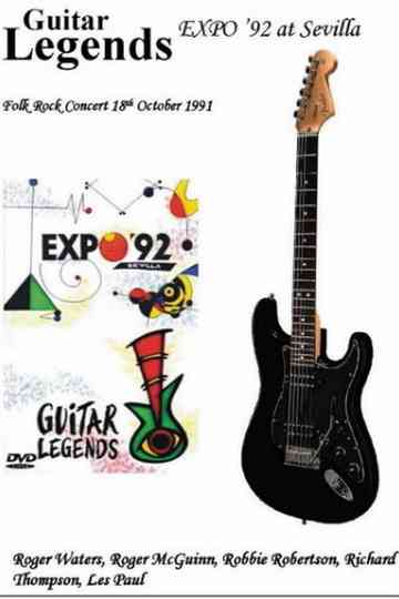Guitar Legends EXPO 92 at Sevilla  The Folk Rock Night Poster