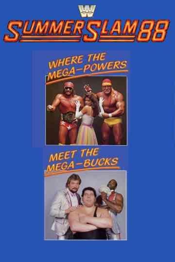 WWE SummerSlam 1988 Poster