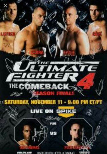 The Ultimate Fighter 4 Finale Poster