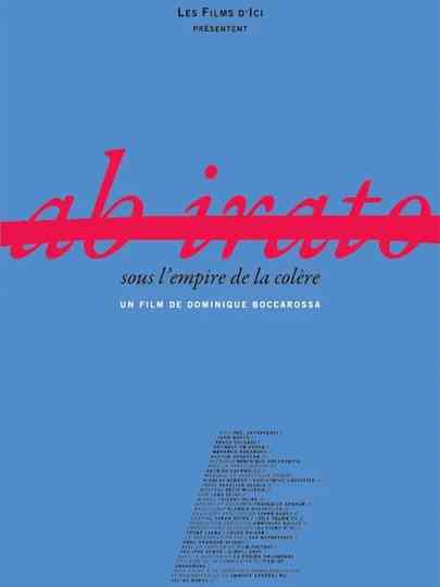 Ab Irato, sous l'empire de la colère Poster