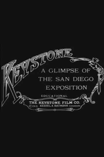 A Glimpse of the San Diego Exposition Poster