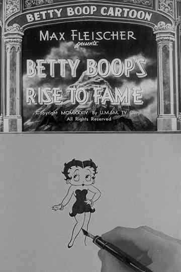 Betty Boops Rise to Fame Poster