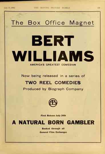 A Natural Born Gambler Poster
