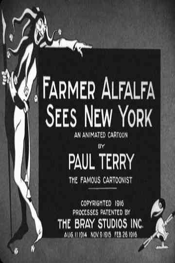 Farmer Al Falfa Sees New York Poster