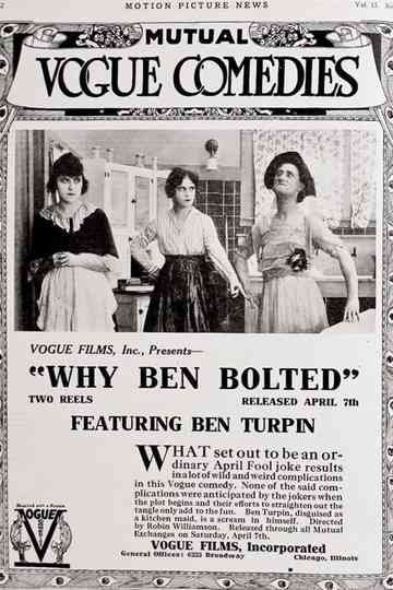 When Ben Bolted Poster