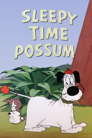 Sleepy Time Possum Poster