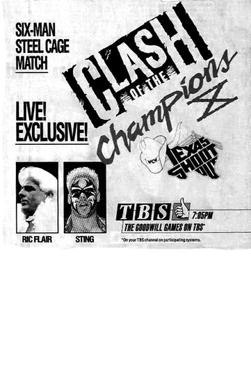 WCW Clash of The Champions X: Texas Shootout Poster