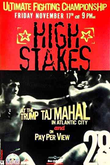 UFC 28 High Stakes Poster