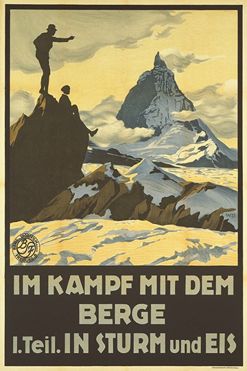 Im Kampf mit dem Berge 1Teil Poster