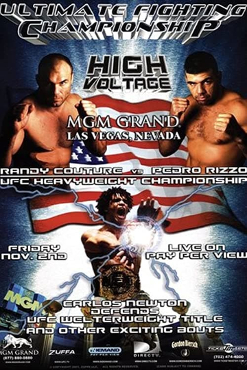 UFC 34 High Voltage Poster