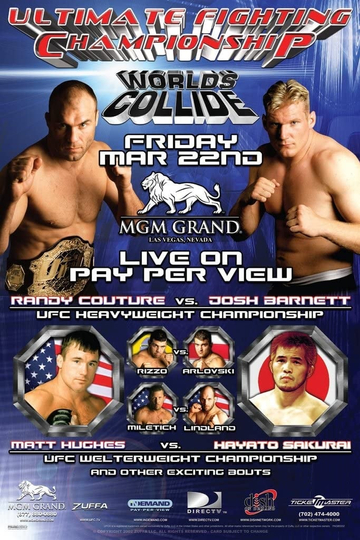 UFC 36 Worlds Collide Poster