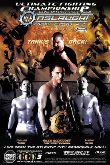 UFC 41 Onslaught Poster