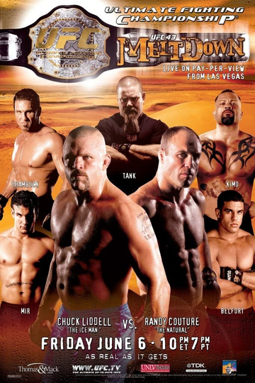 UFC 43 Meltdown Poster