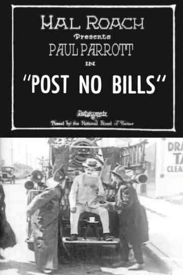 Post No Bills Poster