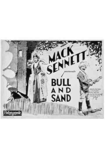 Bull and Sand Poster