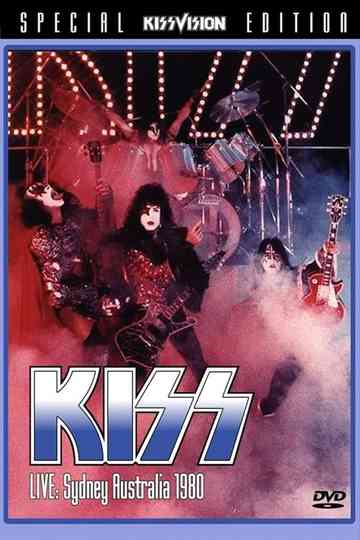 Kiss 1980 Sydney Australia Poster