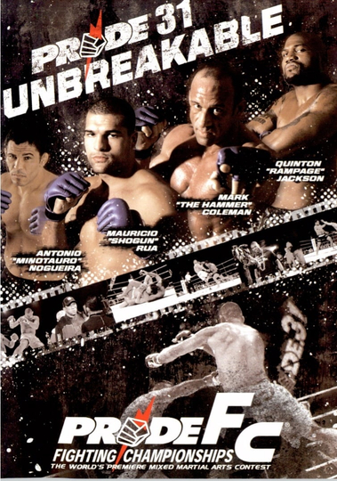 Pride 31 Unbreakable Poster