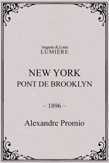 New York Brooklyn Bridge Poster