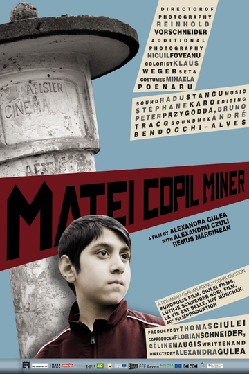 Matei copil miner Poster