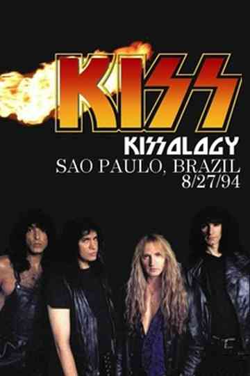 Kiss São Paulo 1994 Poster