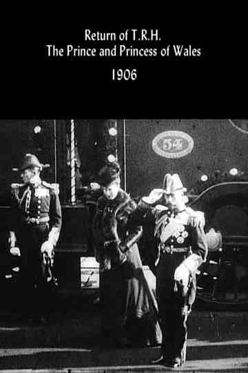 Return of T.R.H. the Prince and Princess of Wales Poster