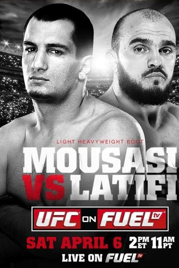 UFC on Fuel TV 9 Mousasi vs Latifi Poster