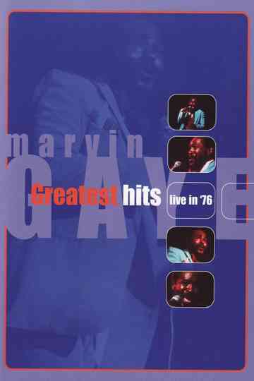 Marvin Gaye - Greatest Hits Live in '76 poster